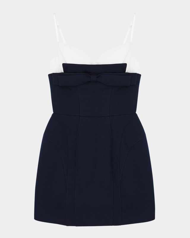 Double Bow Sling Mini Dress